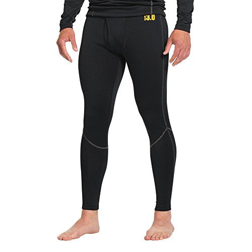 Under Armour Base 3.0 Legging - Men's Black/School Bus 3X-Large