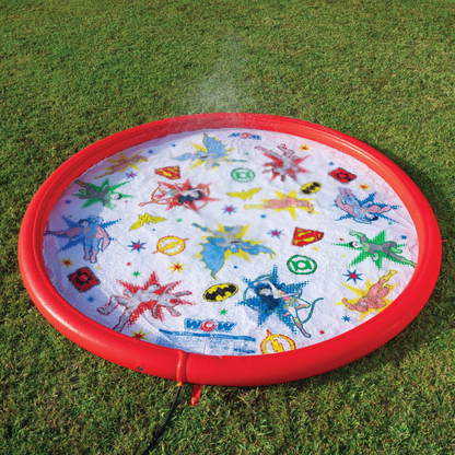 WOW Sports DC Comics Justice League 12ft Splash Pad and Wading Pool