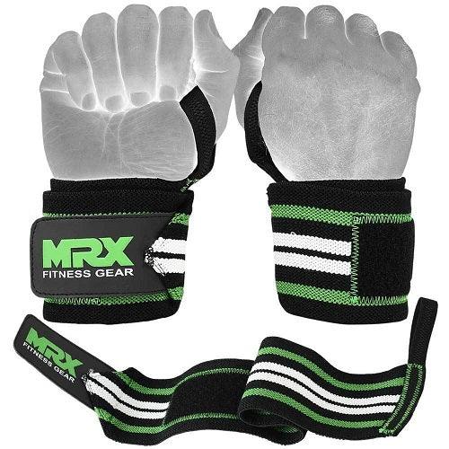 MRX Power Weightlifting Wrist Wraps Premium Quality Bodybuilding Gym Workout Straps