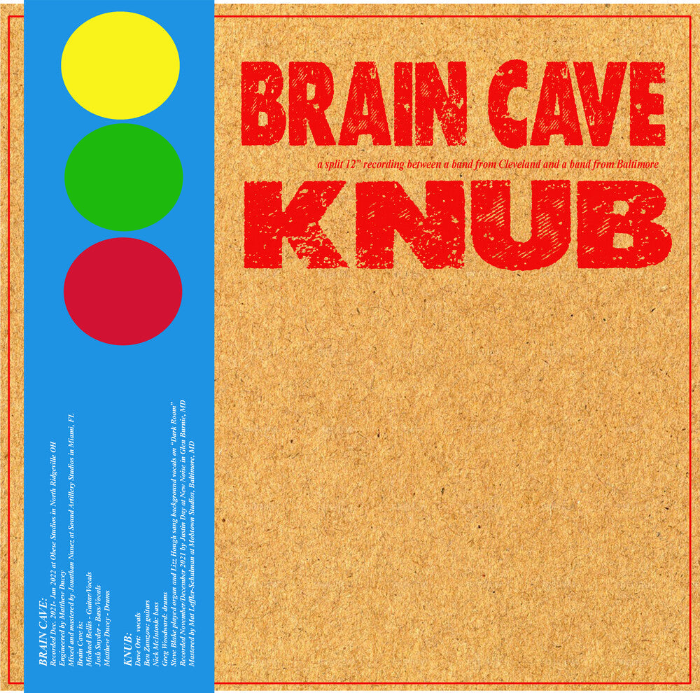 Brain Cave & Knub - Brain Cave & Knub [LP] Vinyl Record