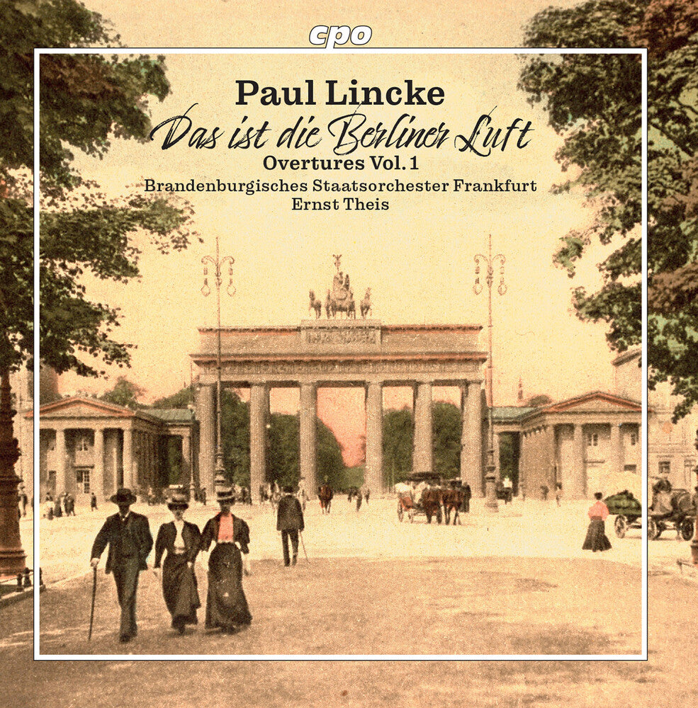 Lincke / Brandenburgisches Staatsorchester Frankfu - V1: Overtures Music CD