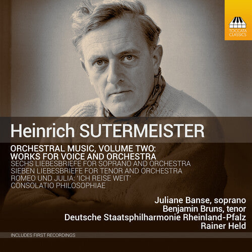 Sutermeister / Banse / Bruns - V2: Orchestral Works - Music CD