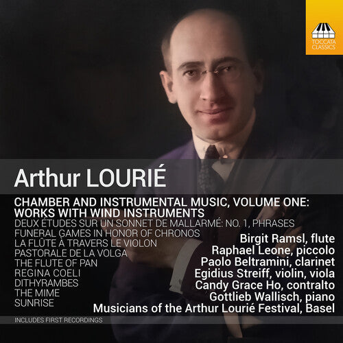 Lourie / Ramsl / Beltramini - V1: Chamber & Instrumental - Music CD