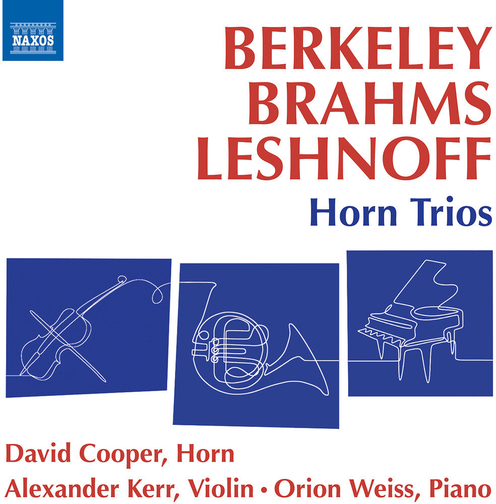 Berkeley / Brah / Cooper - Horn Trios Music CD
