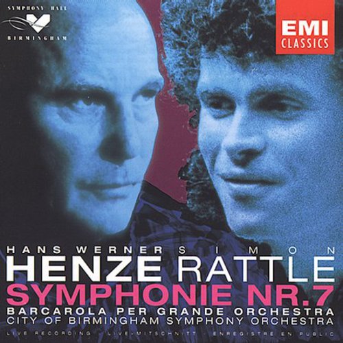 Henze / Rattle / Birmingham Symphony Orchestra - Symphony 7 / Barcarola Per Grande Orchestra - Music CD