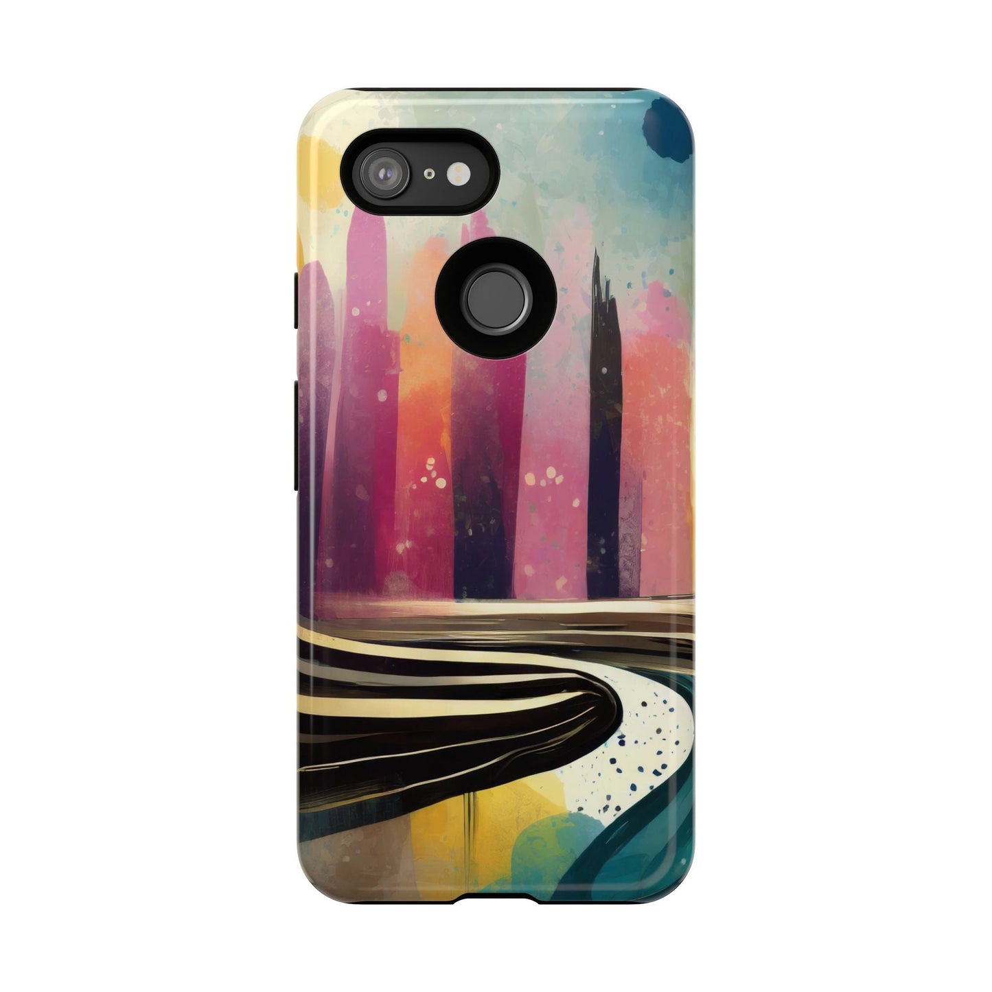 City Skyline Vibrant Tough Phone Case