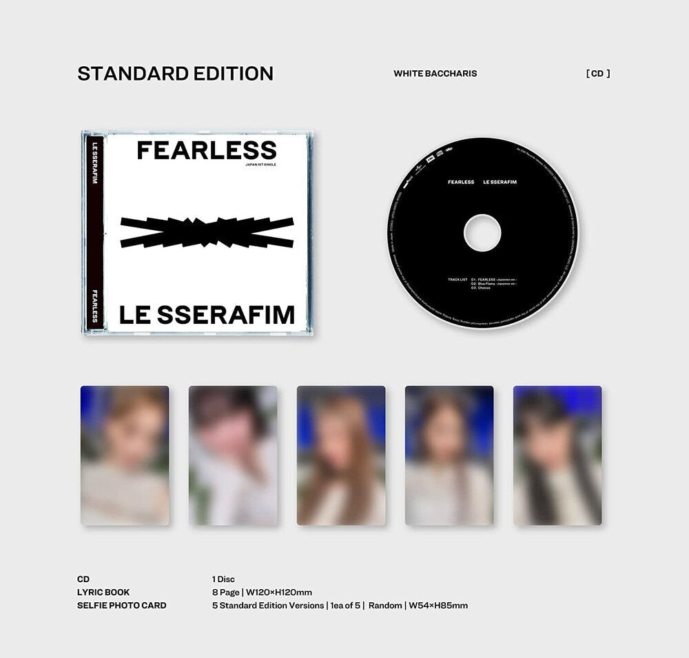 LE SSERAFIM - FEARLESS [Standard Edition CD]