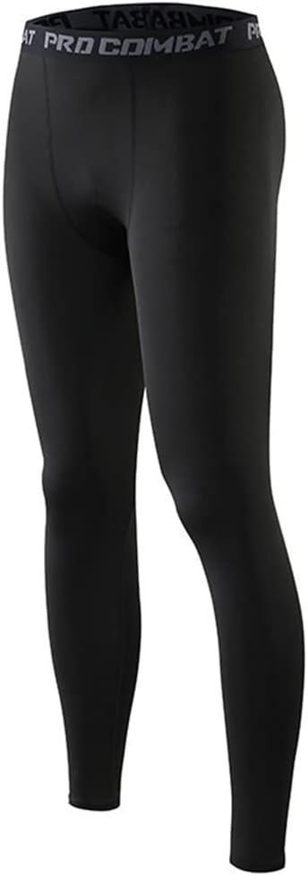 HYCOPROT Men's Compression Pants Athletic Tight, Leggings Base Layer Bottoms for Running Workout Sports Yoga Basketball