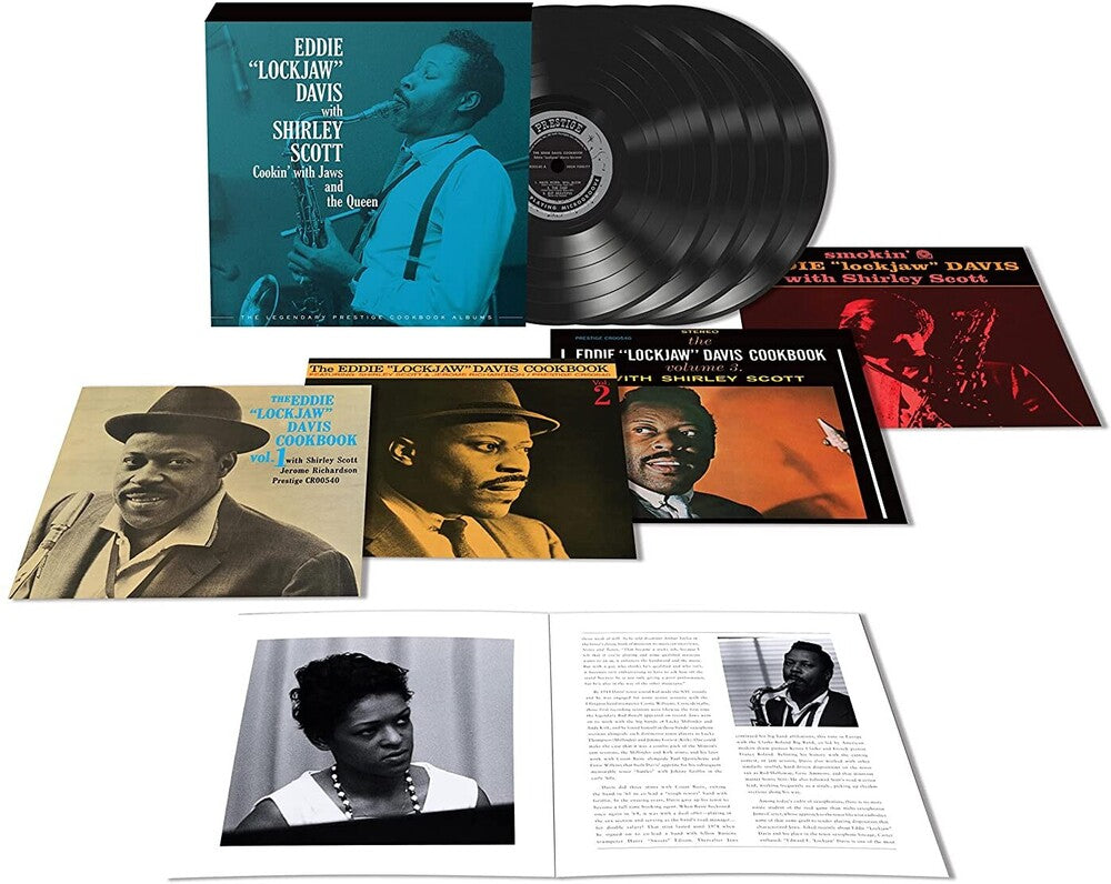 Eddie 'Lockjaw' Davis - Cookin’ With Jaws And The Queen: The Legendary Prestige Cookbook Albums [4LP] Vinyl Record