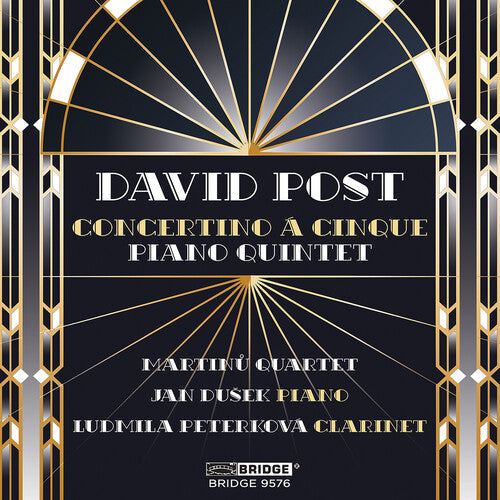 Post / Dusek / Peterkova - Concertino A Cinque - Music CD