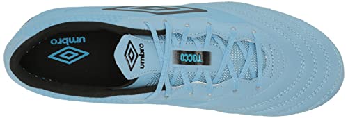 Umbro Men's Tocco 3 Pro FG Soccer Cleat, Allure/Black/Blue, 7