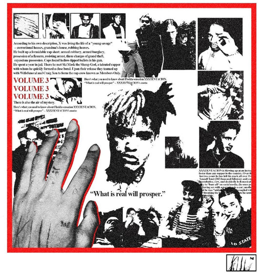 XXXTentacion - XXXtentacion Presents: Members Only Vol. 3 [2LP] Vinyl Record