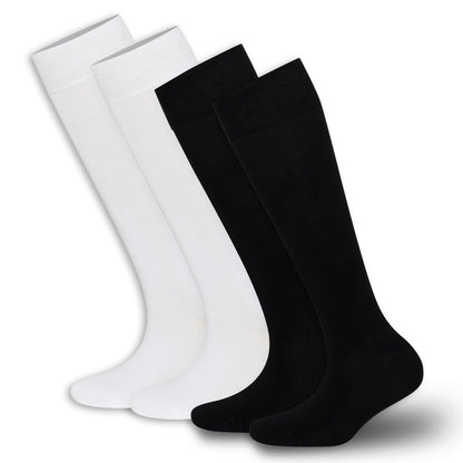 Women’s Bamboo Knee-High Socks 4-Pack