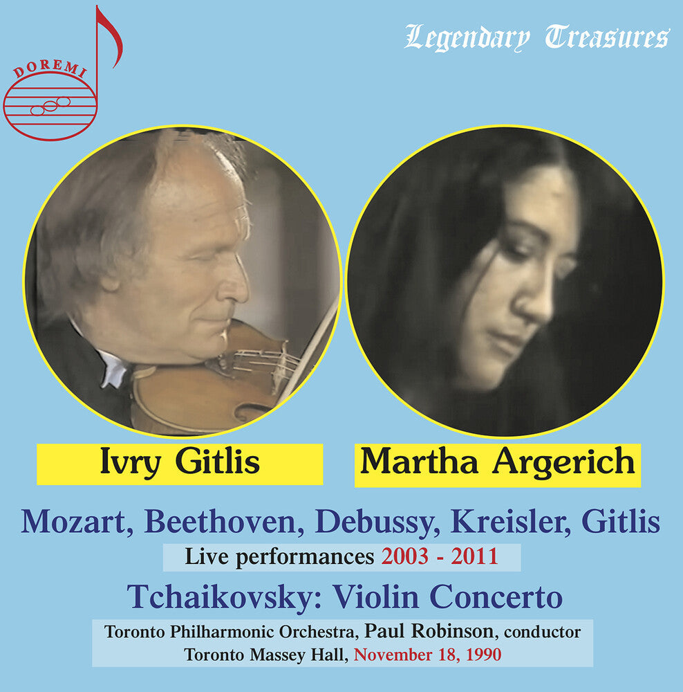 Beethoven / Argerich / Gitlis - Argerich & Gitlis Live [CD]