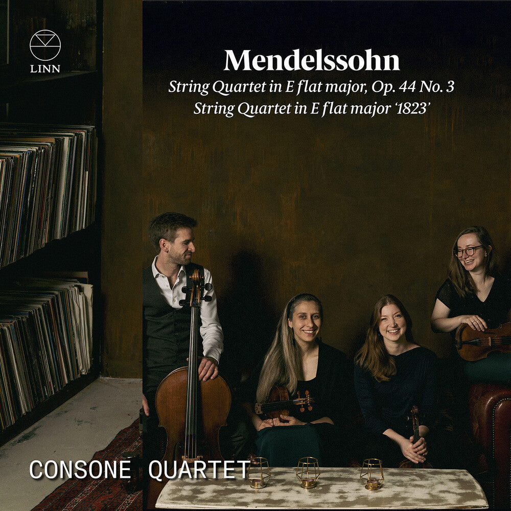 Mendelssohn / Consone Quartet - String Quartet No. 3 [CD]