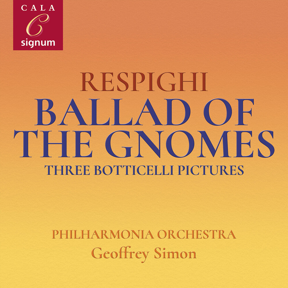 Respighi / Person / Baillie - Ballad Of The Gnomes Music CD
