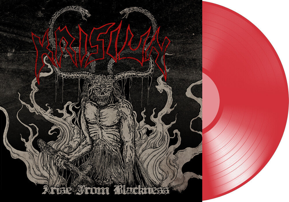 Krisiun - Arise From Blackness - Red [Clear Vinyl] [Limited Edition] (Red) Vinyl Record