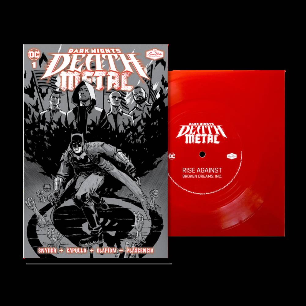 Rise Against - Dark Nights: Death Metal #1 Soundtrack Special Edition - Rise Against with Flexi Single 'Broken Dreams, Inc' [7" Vinyl]