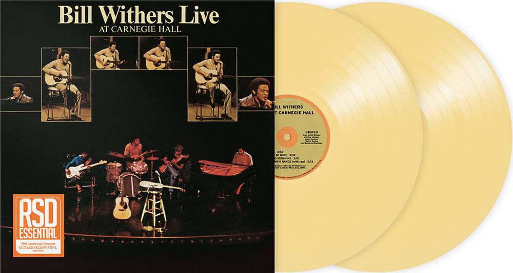 Bill Withers - Live At Carnegie Hall [RSD Essential Custard 2LP] Vinyl Record