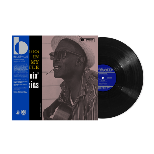Lightnin' Hopkins - Blues In My Bottle (Bluesville Acoustic Sounds Series) [180g Black Vinyl - paper wrapped jacket]
