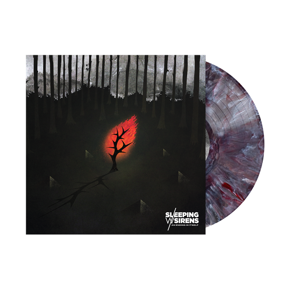 Sleeping With Sirens - An Ending In Itself [Black/White/Red Swirl]