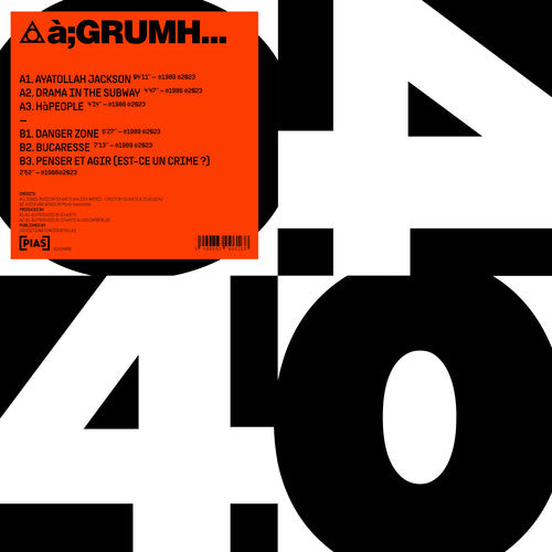 A;grumh... - - Pias 40 - Vinyl Record
