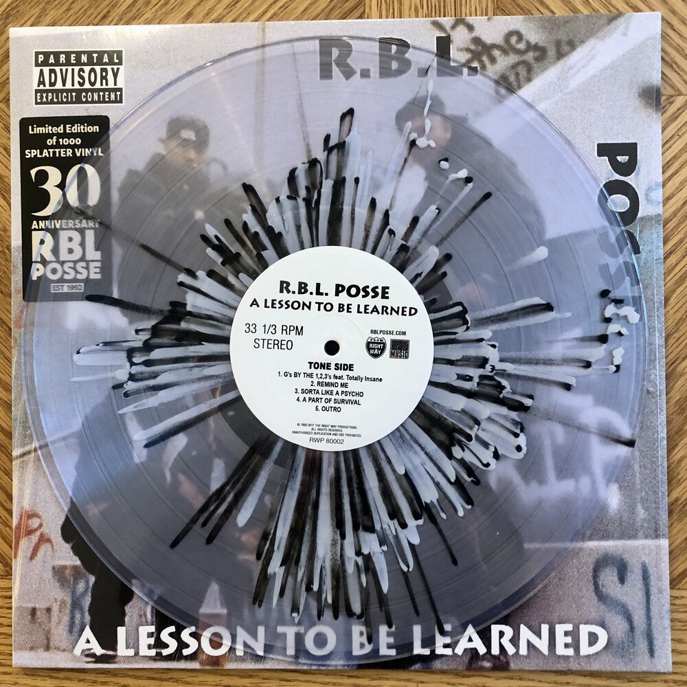 R.B.L. Posse - Lesson To Be Learned (30th Anniversary Edition) [LP] Vinyl Record