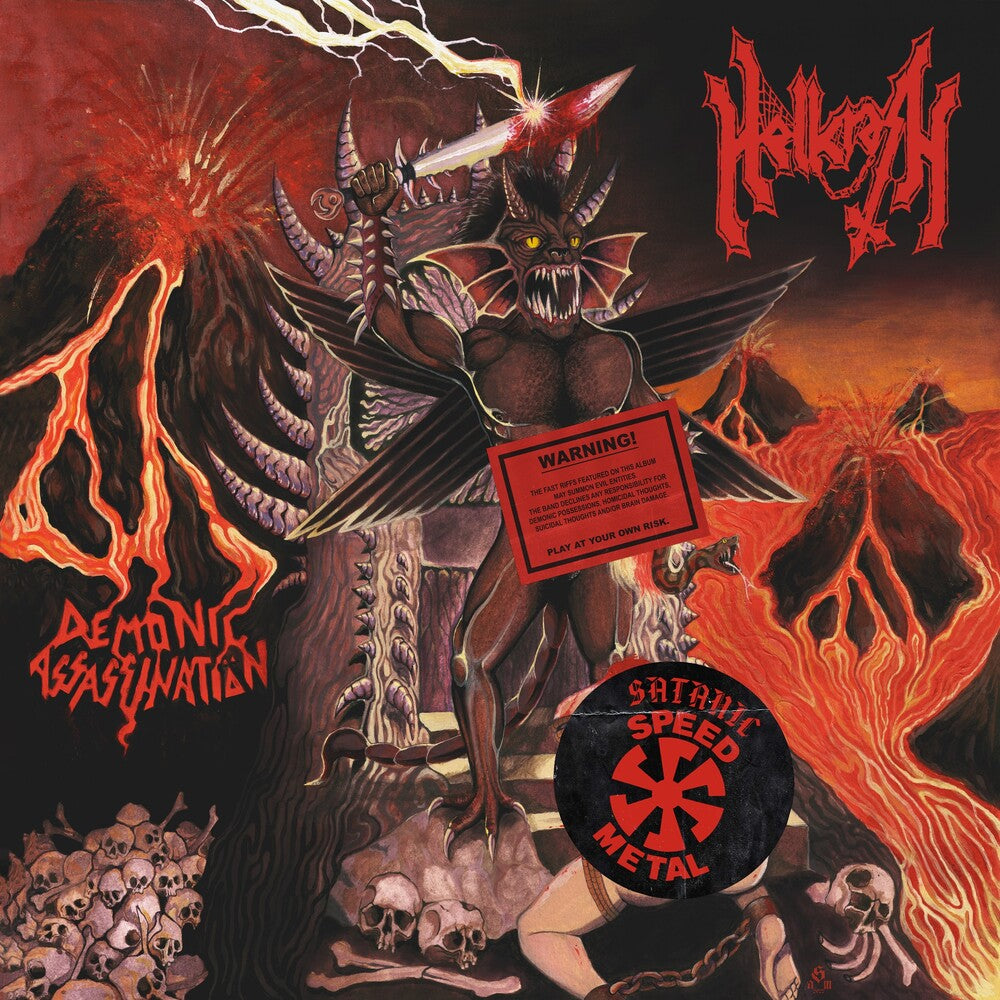 Hellcrash - Demonic Assassination [LP] Vinyl Record
