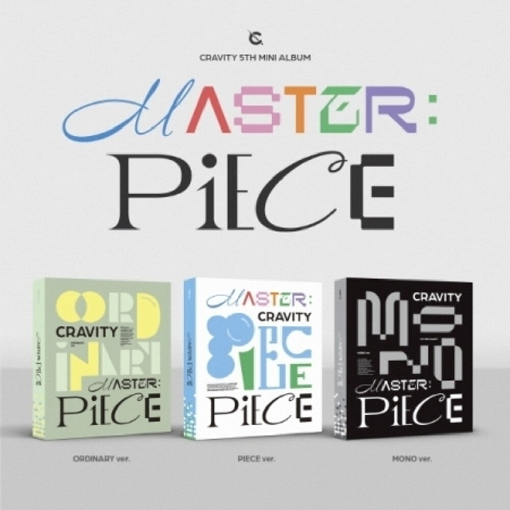 Cravity - Master:Piece - Random Cover (Phob) (Phot) (Asia) [CD]