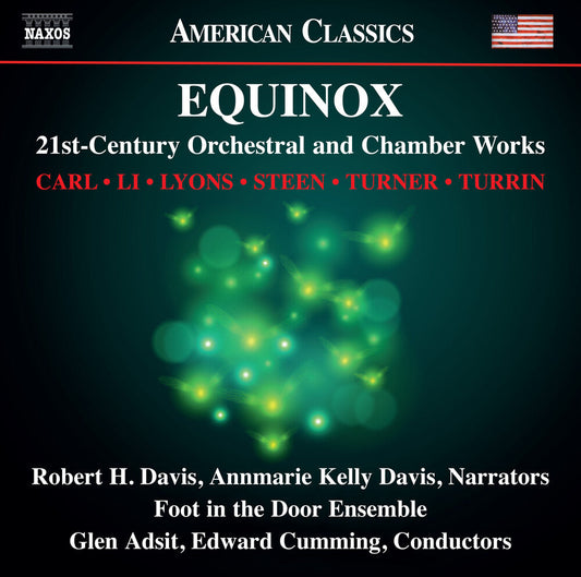 Carl / Li / Lyons - Equinox - 21st Century Orchestral & Chamber Works Music CD