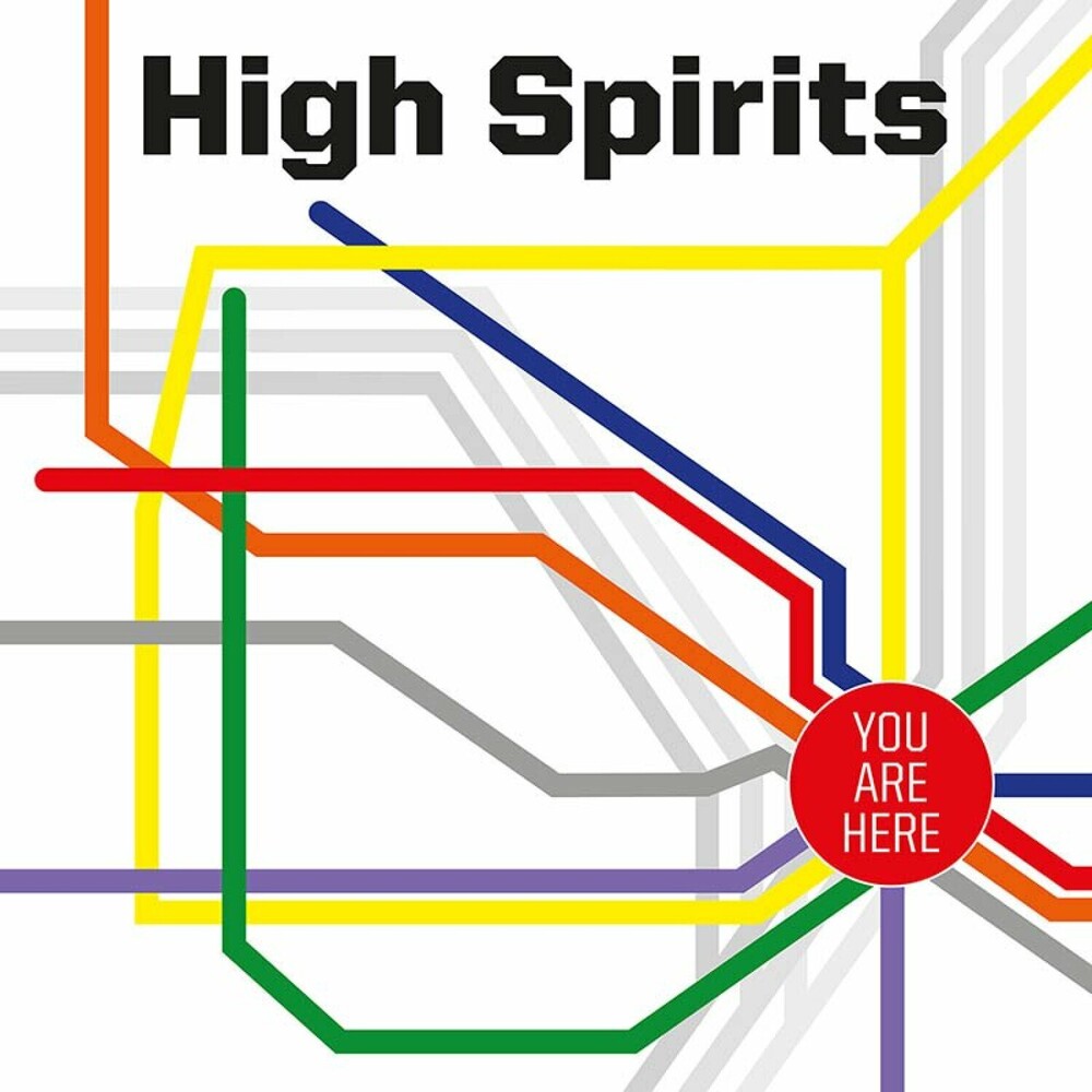 High Spirits - You Are Here - Splatter (Spla) [LP] Vinyl Record
