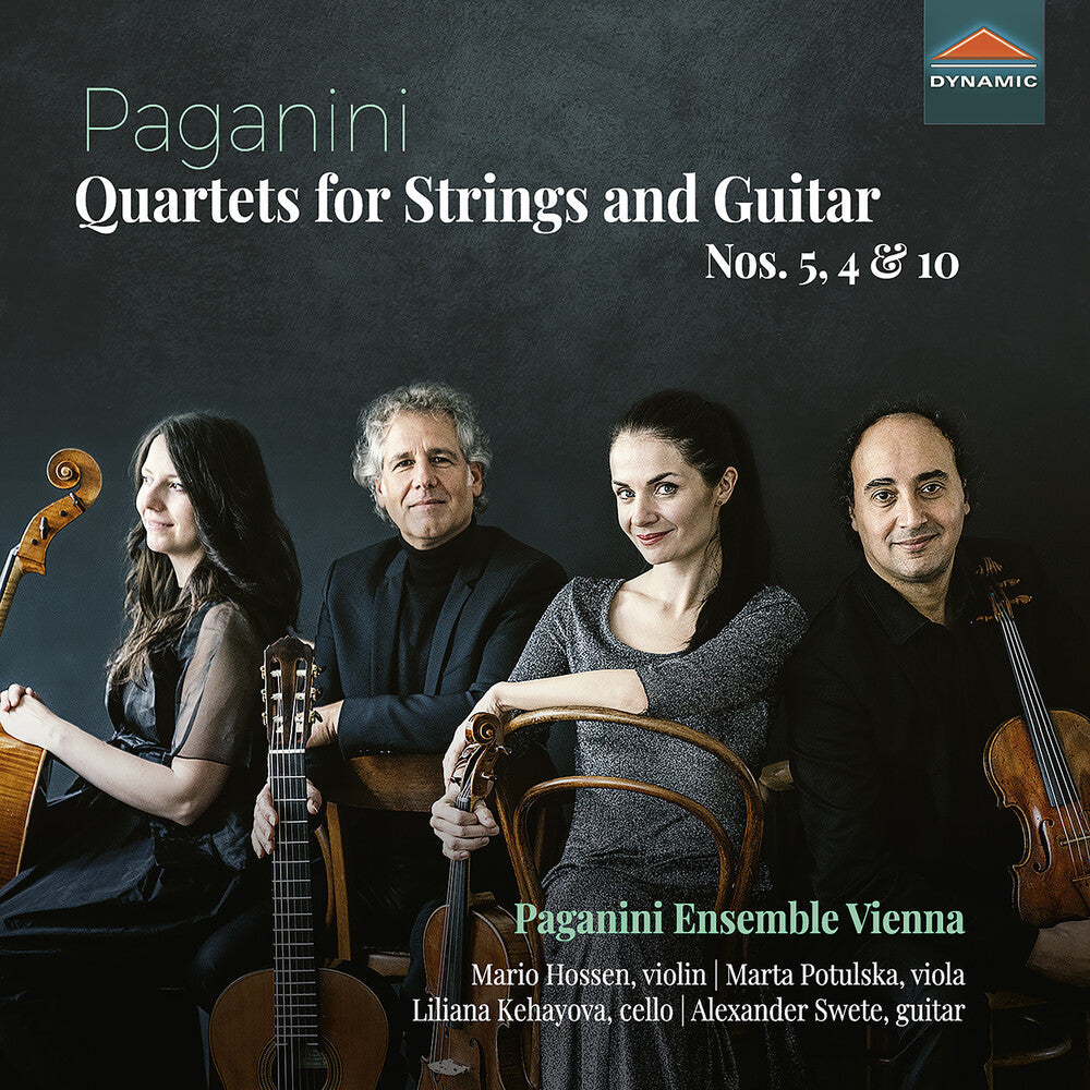 Paganini / Paganini Ensemble Vienna - Quartets For Strings & Guitar Vol. 3 Music CD