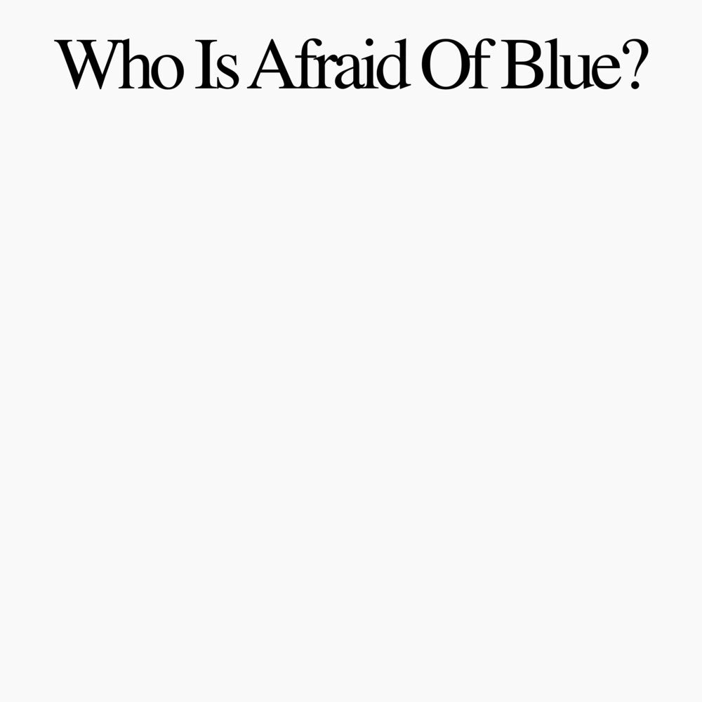Purr - Who Is Afraid Of Blue? Music CD