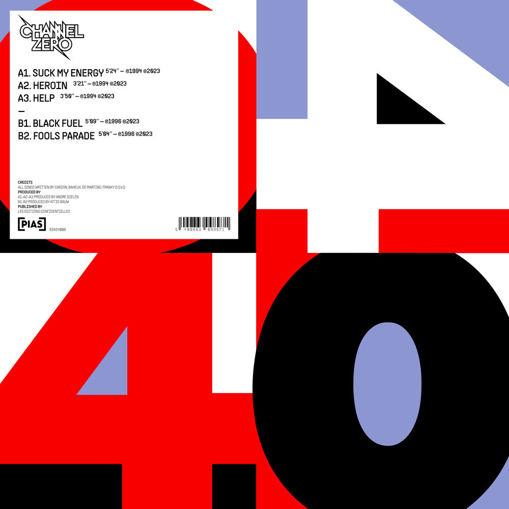 Channel Zero - - Pias 40 [12" Vinyl]