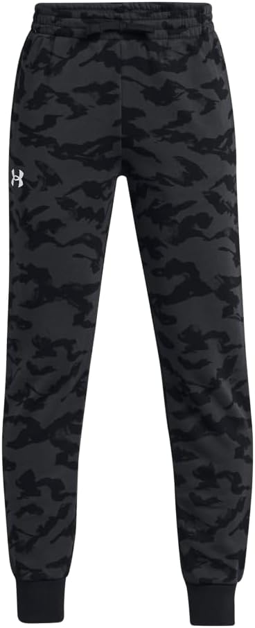 Under Armour Boys' Rival Fleece Printed Joggers