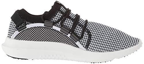 Under Armour Women's RailFit TXT Sneaker, Black/Elemental, 10
