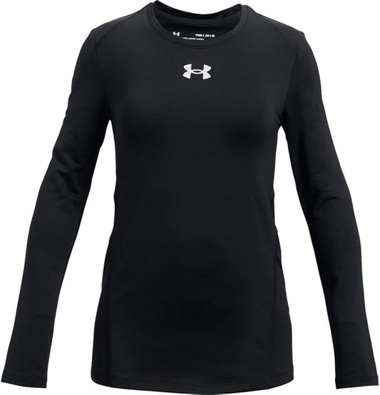 Under Armour Girls' Cozy Long Sleeve Crew Neck T-Shirt