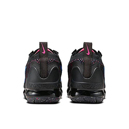 Nike Women's Air Vapormax 2021 FK Sneakers, Black/Hyper Pink-Racer Blue, 10.5 M US