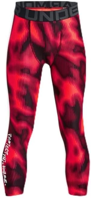 Under Armour HeatGrear Printed Three-Quarter Boys Leggings