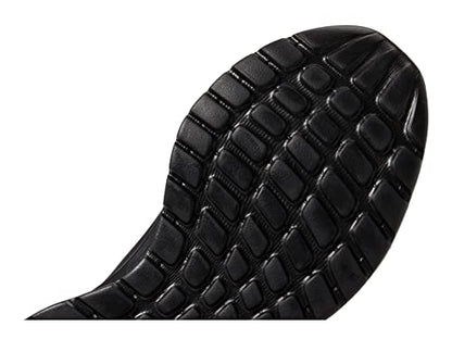 adidas Tensaur Running Shoe, Black/Black/Black, 3 US Unisex Little Kid