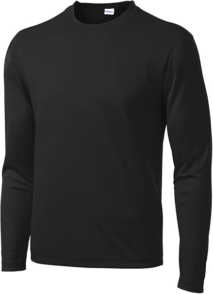 Opna Men's Long Sleeve Moisture Wicking Athletic Shirts