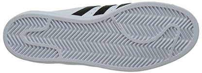 adidas Originals womens Superstar Sneaker, White/Black/White, 9.5 US