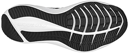 Nike Women's Zoom Winflo 8 Running Trainers Cw3421 Shoes, Black/Dark Smoke Grey/Light Smoke Grey/White, 7.5