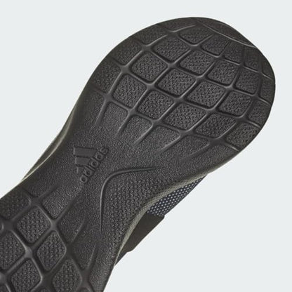 adidas Women's Puremotion Adapt Sportswear Sneaker, Core Black/White/White, 8