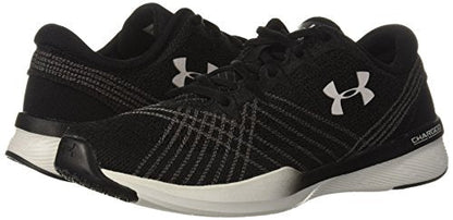 Under Armour Women's Threadborne Push Training Shoe, Black (004)/Black, 8