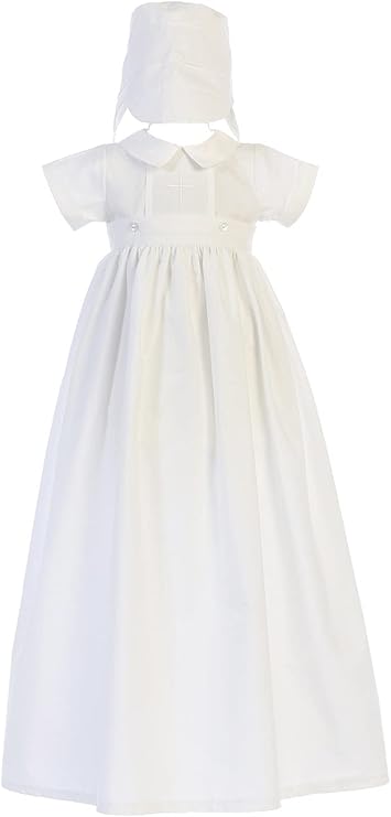 Baptism Outfits for Boys, Baby Boy Christening Outfit, Baptismal Clothes Cotton Romper - Ropa de Bautizo para Ni̱o Bebe