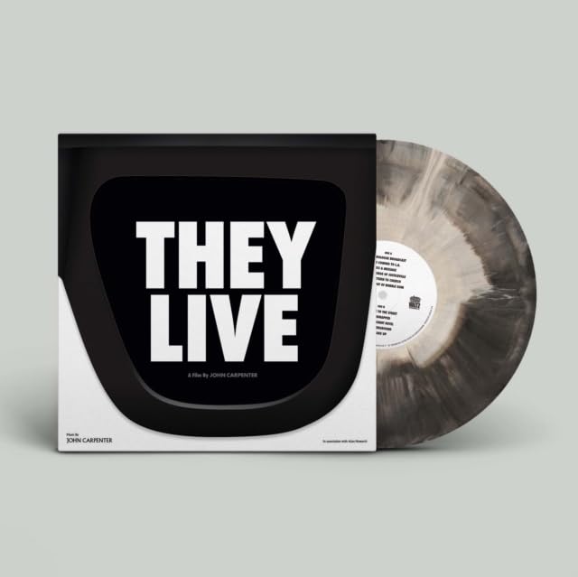 John Carpenter & Alan Howarth - They Live OST [RSD Essential Black & White Galaxy LP] Vinyl Record