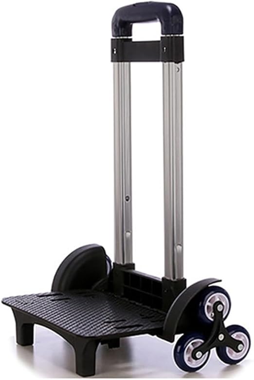 Backpack Trolley 6 Wheels Rolling Luggage Carts Foldable Trolley Cart Multifunctional Hand Cart for School Bags Pet Bag