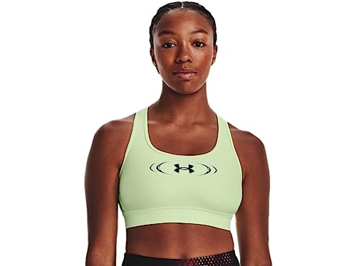 Under Armour HeatGear Armour Mid Padless Womens Sports Bra L