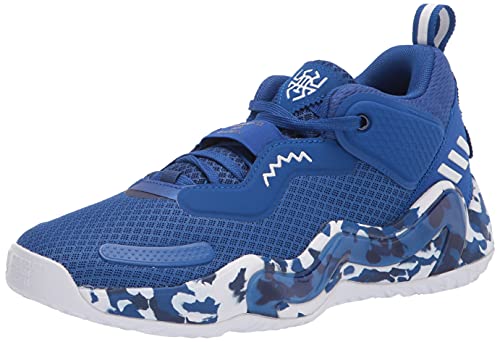 adidas Unisex D.O.N. Issue 3 Basketball Shoe, Team Royal Blue/White/Victory Blue, 8 US Men